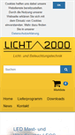 Mobile Screenshot of licht2000.info